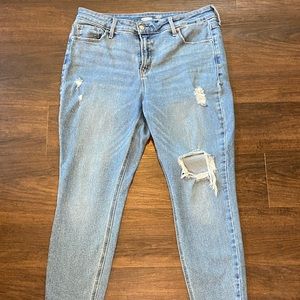 Old navy rockstar jeans 14 petite